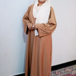 Mocha Nude- Soft Premium Jersey Abayah
